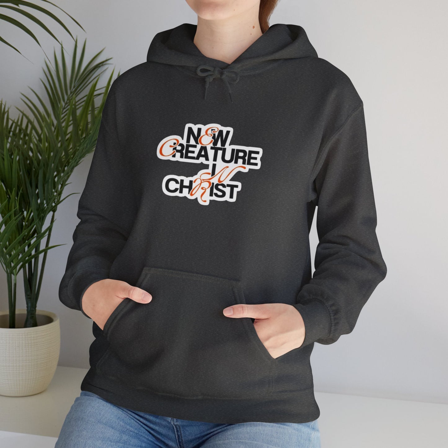 X New CreaturevIn Christ Unisex Heavy Blend™ Hooded Sweatshirt