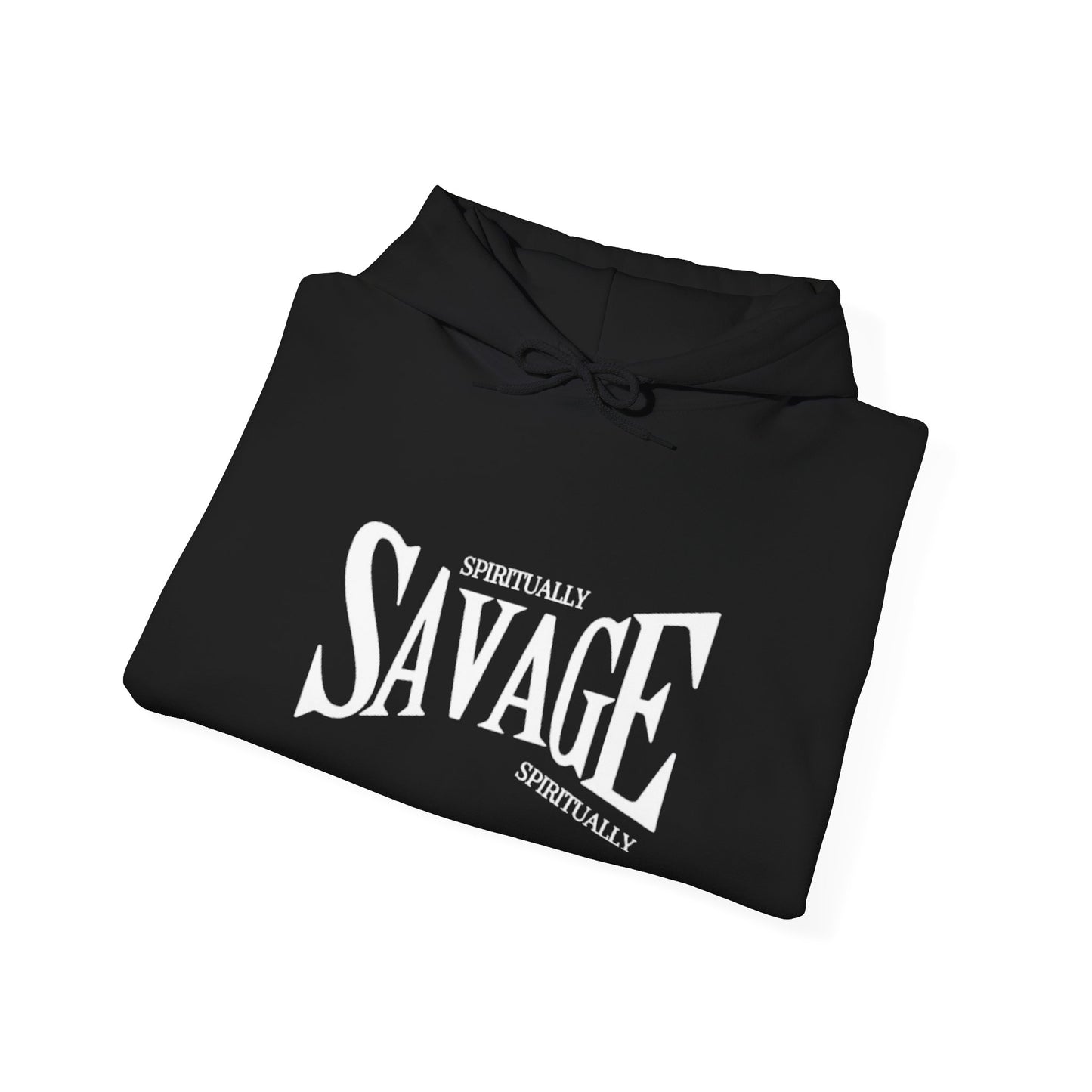 X Unisex Spiritually Savage Hooded Sweatshirt